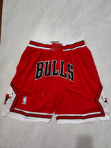 JUST DON Chicago Bulls Pocket Shorts