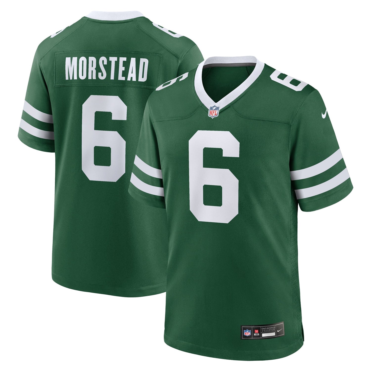 Thomas Morstead New York Jets Nike Team Game Jersey - Legacy Green