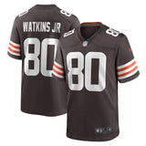 Austin Watkins Jr. Cleveland Browns Nike Team Game Jersey -  Brown