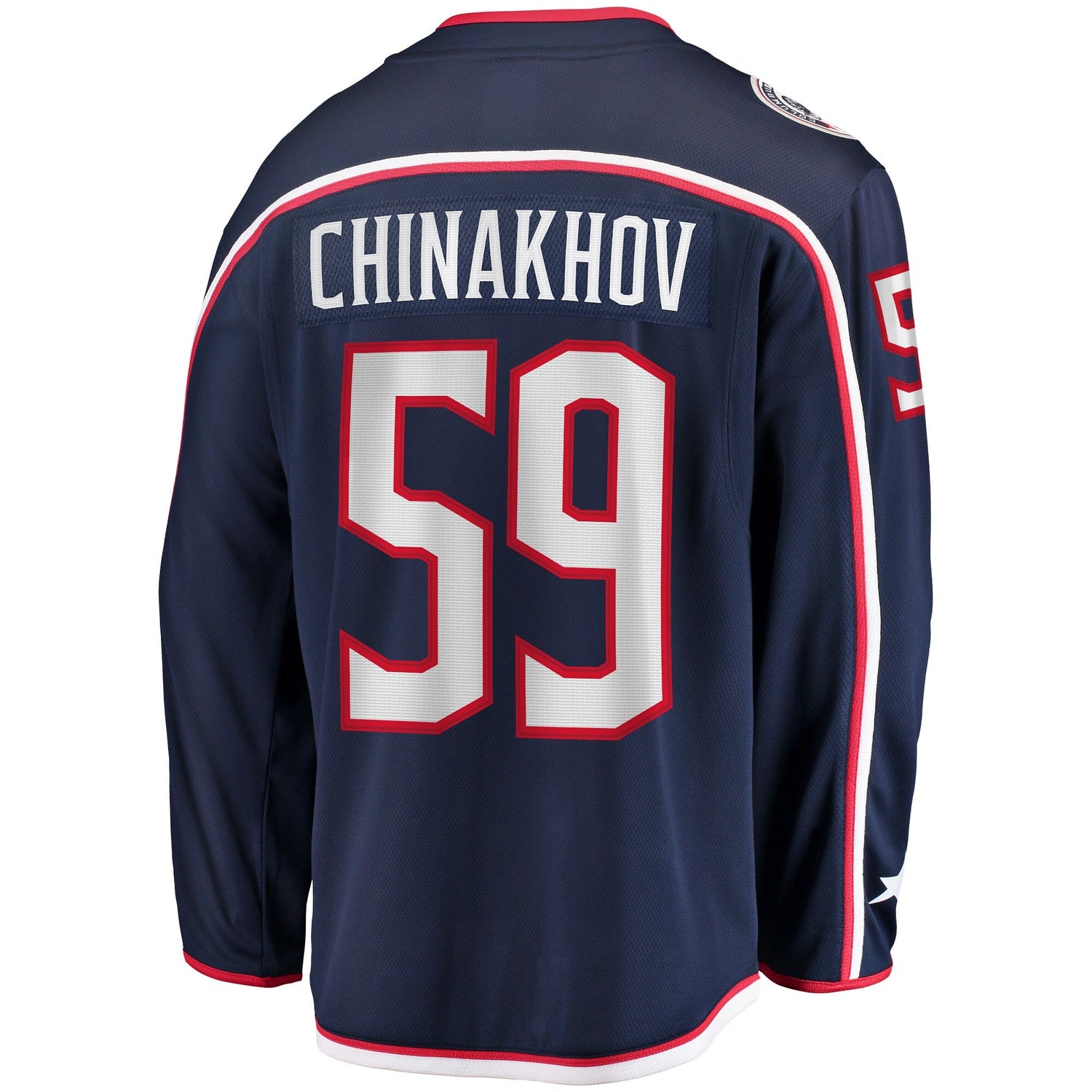 Yegor Chinakhov Columbus Blue Jackets   Home Breakaway  Jersey - Navy