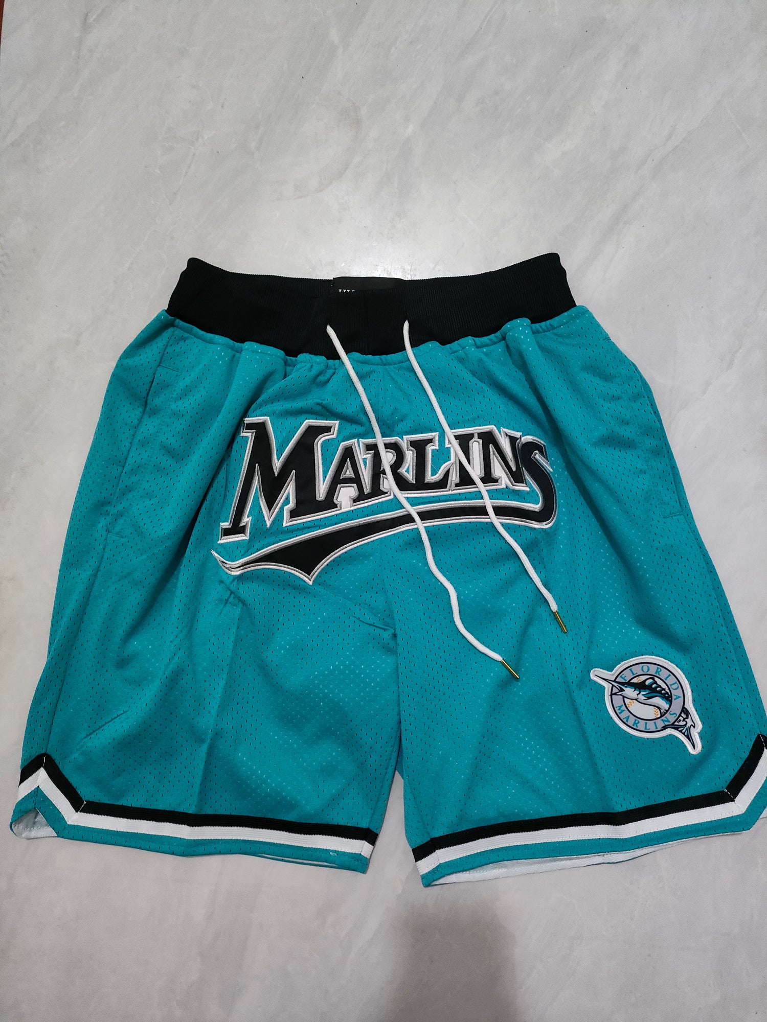 JUST DON Miami Marlins Pocket Shorts