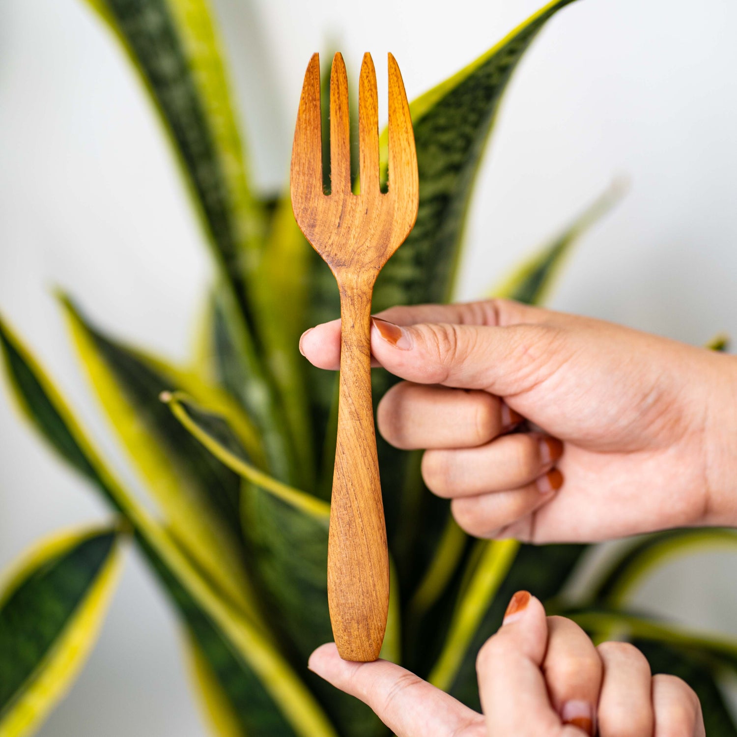 Classic Teak Wood Fork
