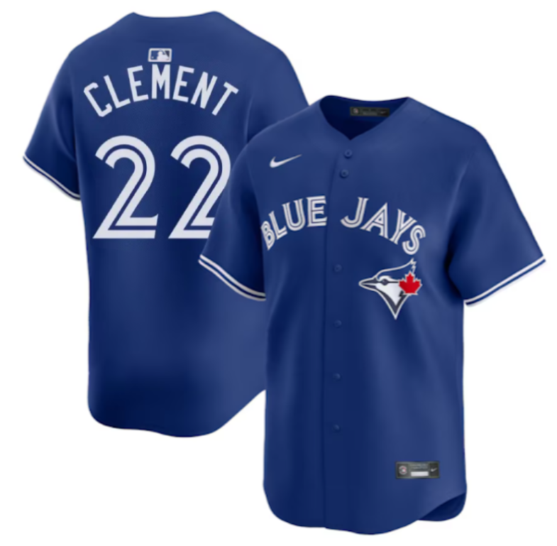 Men's Toronto Blue Jays Nike Royal Blue Alternate Limited Baseball Jersey -  Ernie Clement