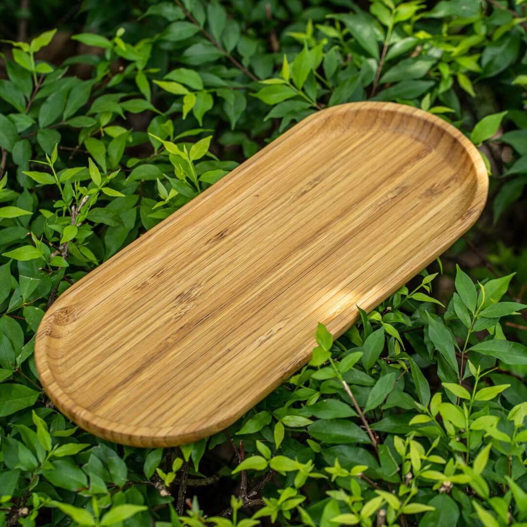 Ellipse Bamboo Plate