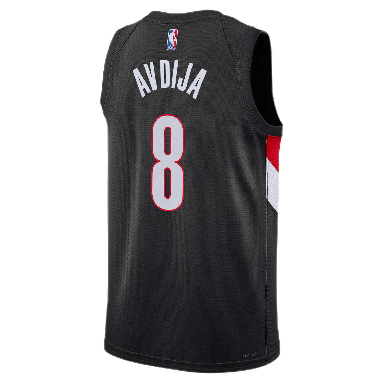 Portland Trail Blazers Black Icon Jersey Deni Avdija #8