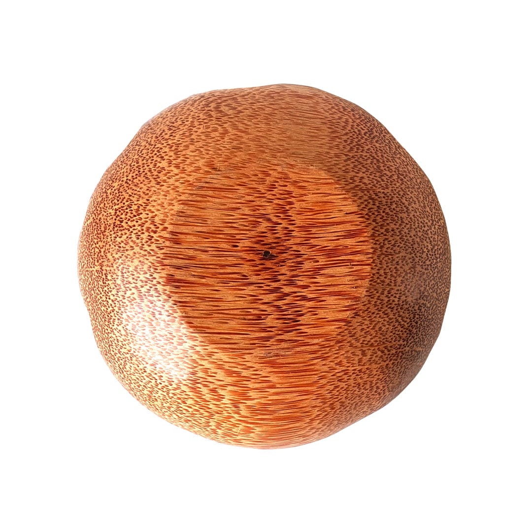 Flower Coconut Wood Bowl