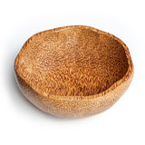Flower Coconut Wood Bowl