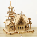 3D Wooden DIY Building Kit