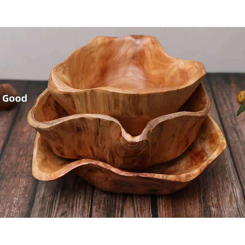 Handcrafted Irregular Wooden Tray
