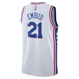 Philadelphia 76ers White Association Jersey Joel Embiid #21