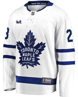 Men's Toronto Maple Leafs Matthew Knies Fanatics Branded White Breakaway - Player Jersey Milk Patch