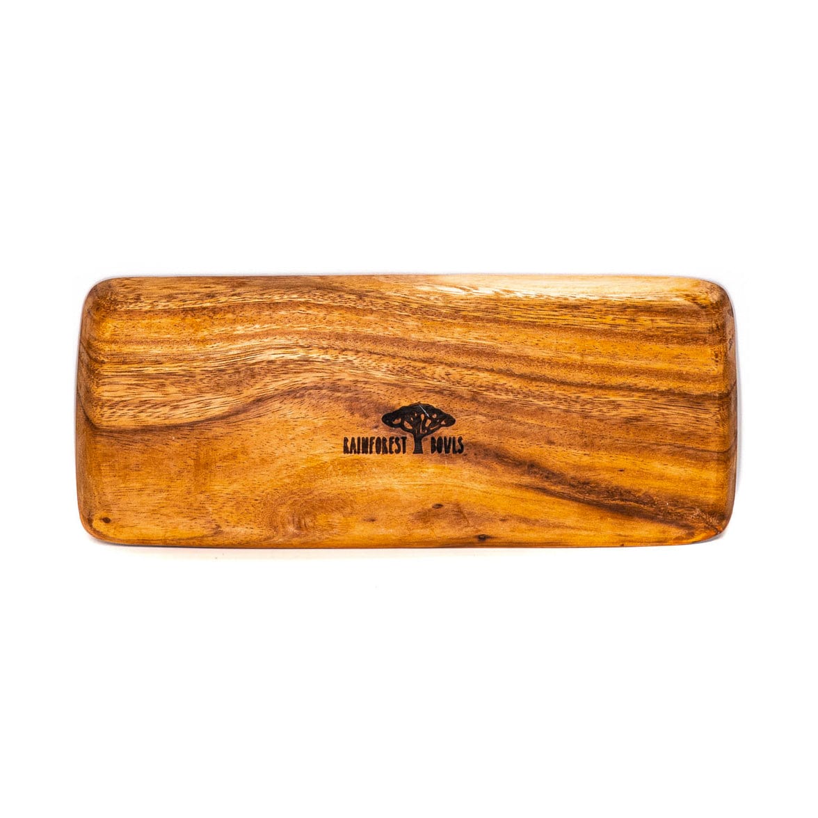 Long Rectangular Acacia Wood Platter