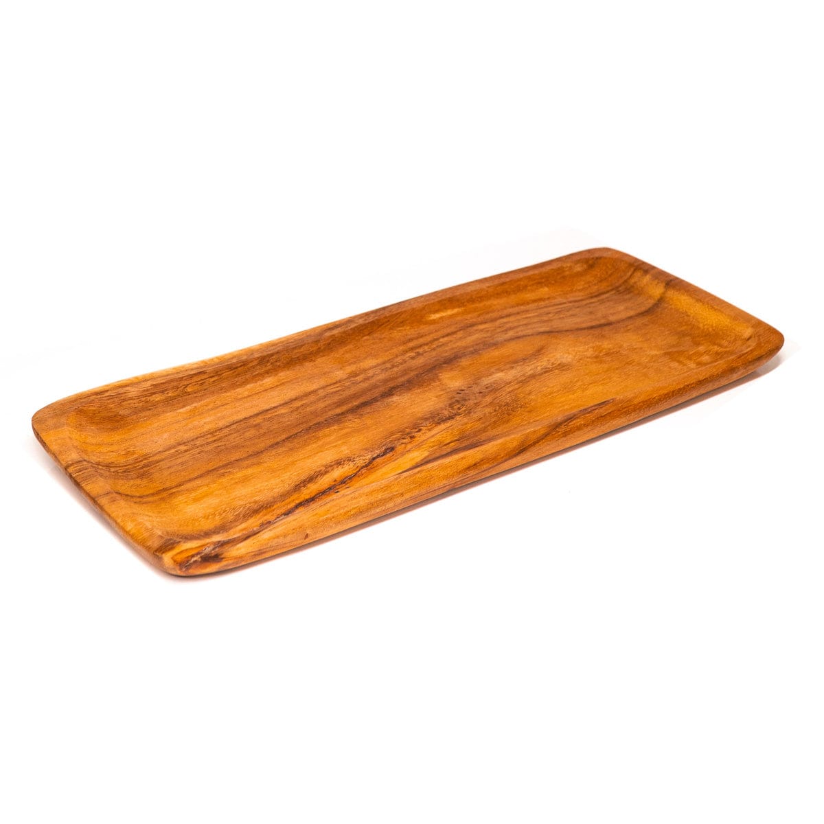 Long Rectangular Acacia Wood Platter