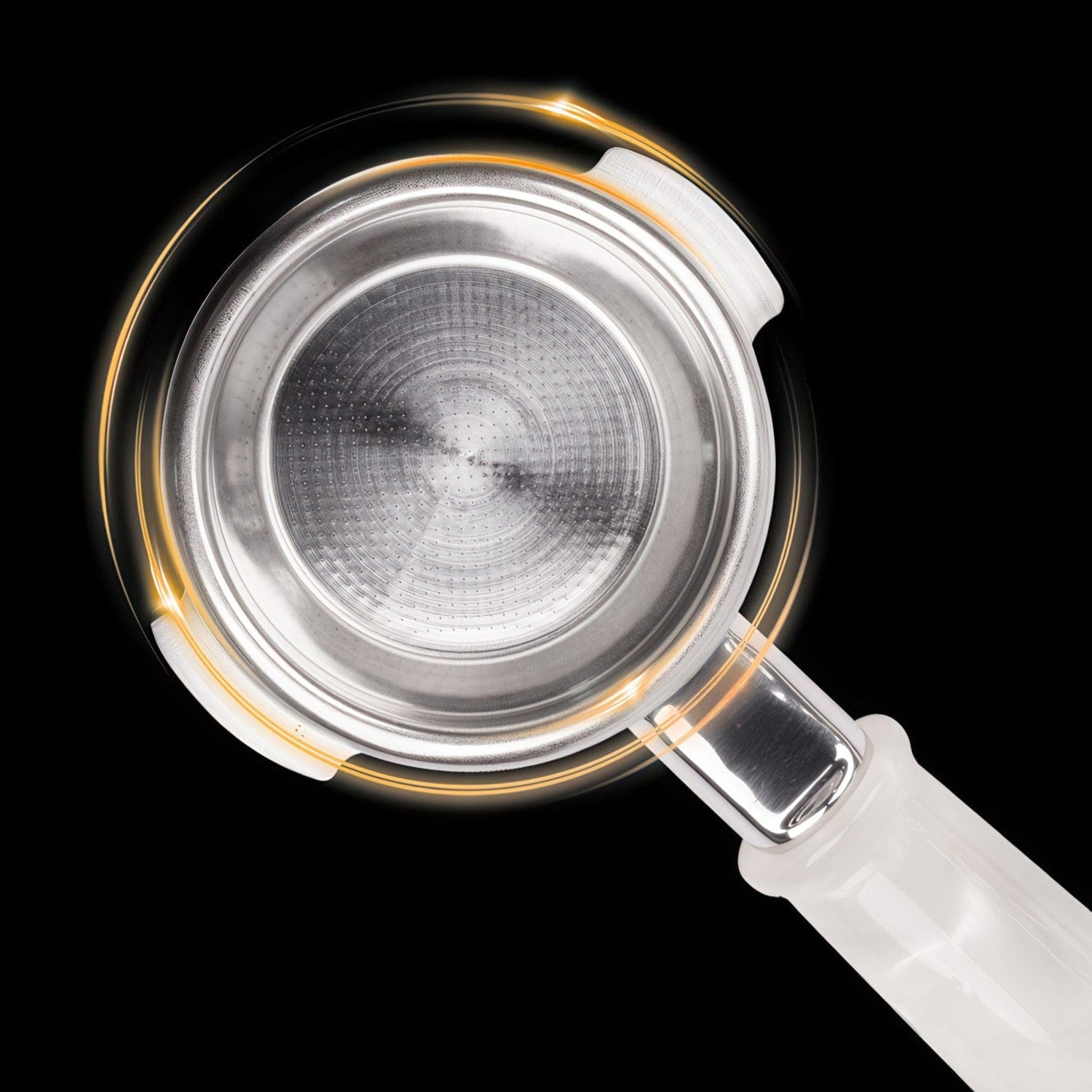 Walnut & Resin Handle Bottomless Portafilter