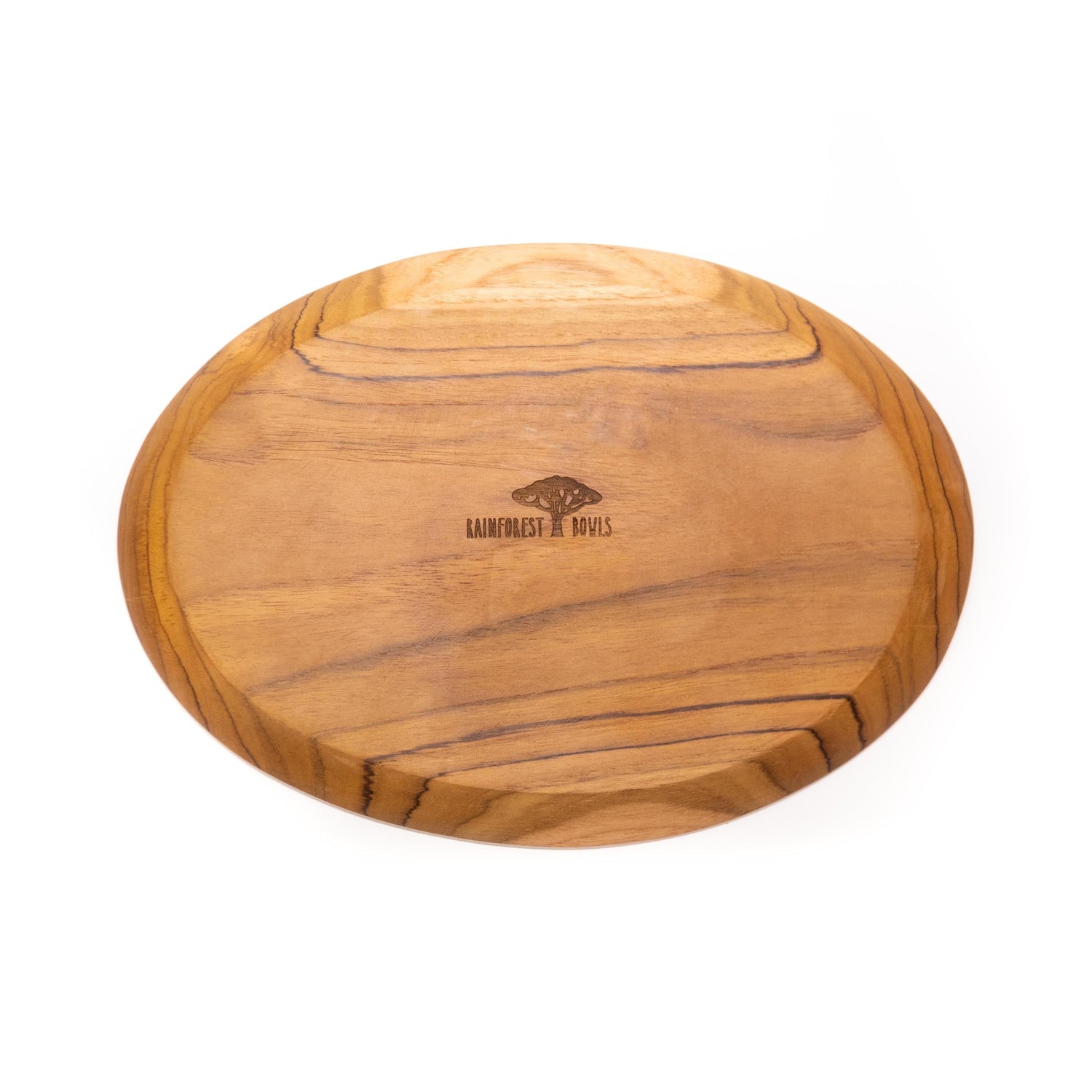 Oval Teak Wood Plate - Large