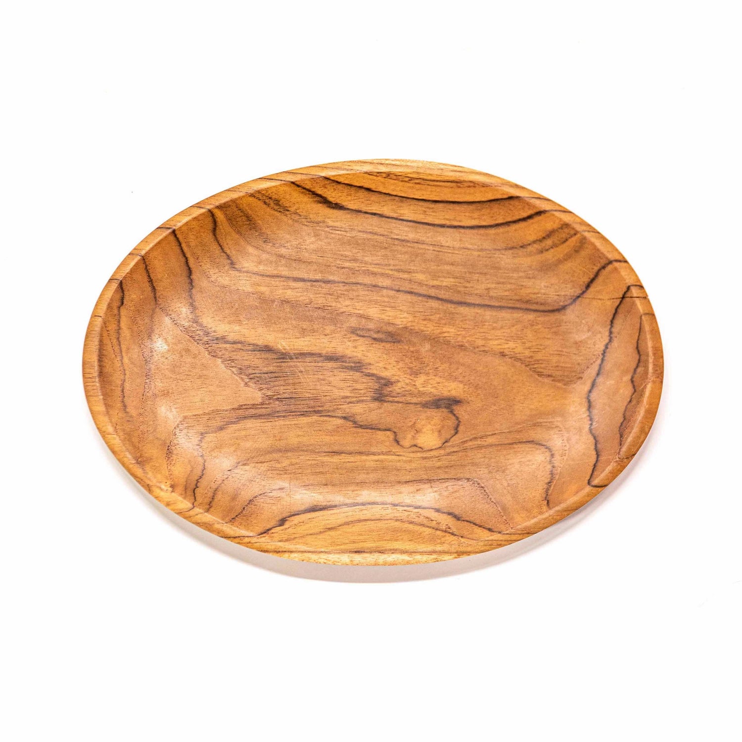 Oval Teak Wood Plate - Large