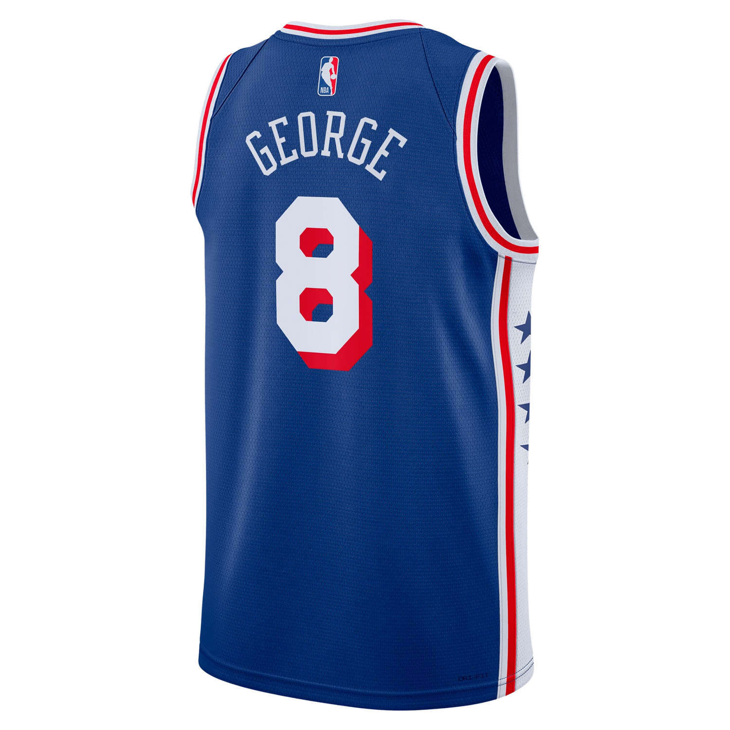 Philadelphia 76ers Blue Icon Jersey Paul George #8