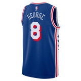 Philadelphia 76ers Blue Icon Jersey Paul George #8