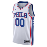 Philadelphia 76ers White Association Jersey Custom