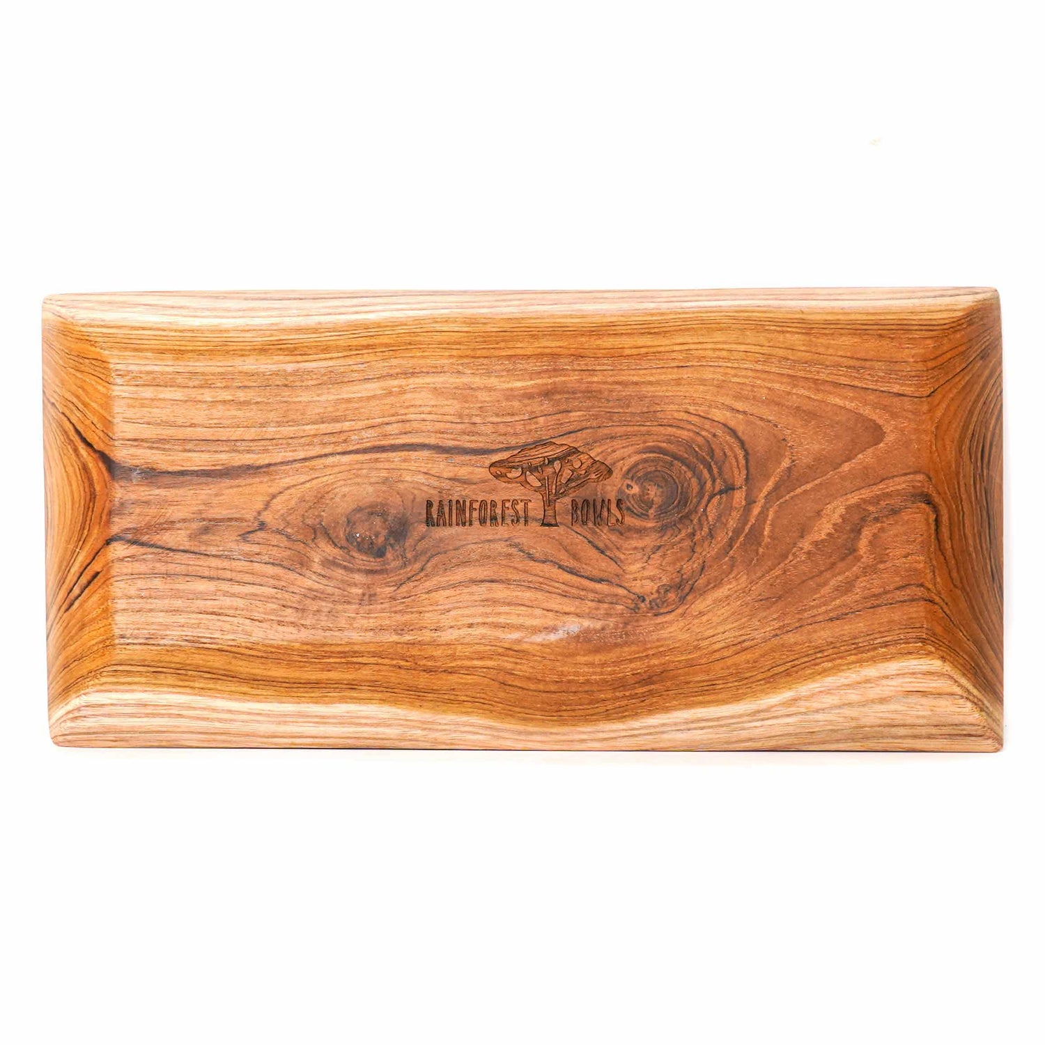 Rectangular Teak Wood Plate - Small