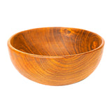 Round Teak Wood Appetizer Bowl