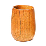 Rounded Teak Wood Cup - Small