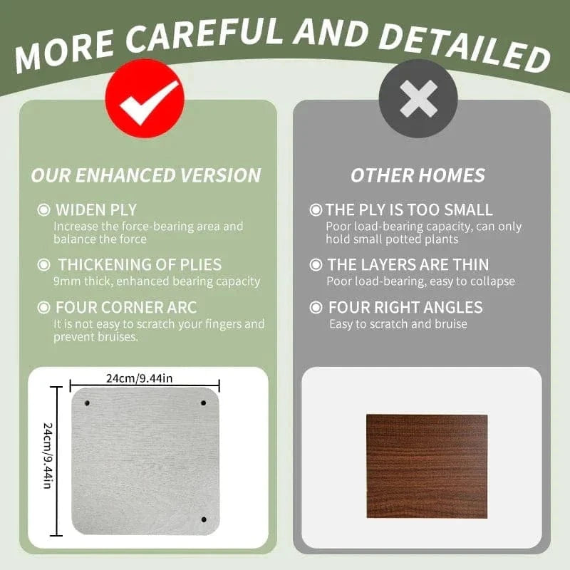 Wooden Plant Stand – 5/6/8-Tier Flower Shelf Rack for Pots & Garden Decor