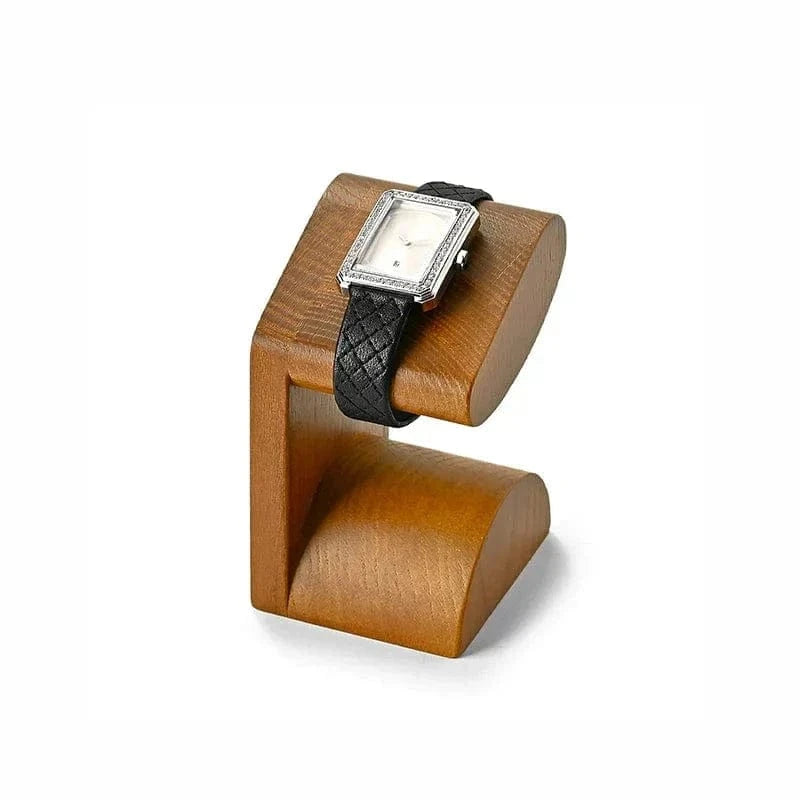 Wooden Watch Holder Stand – T-Bar Jewelry Display & Organizer