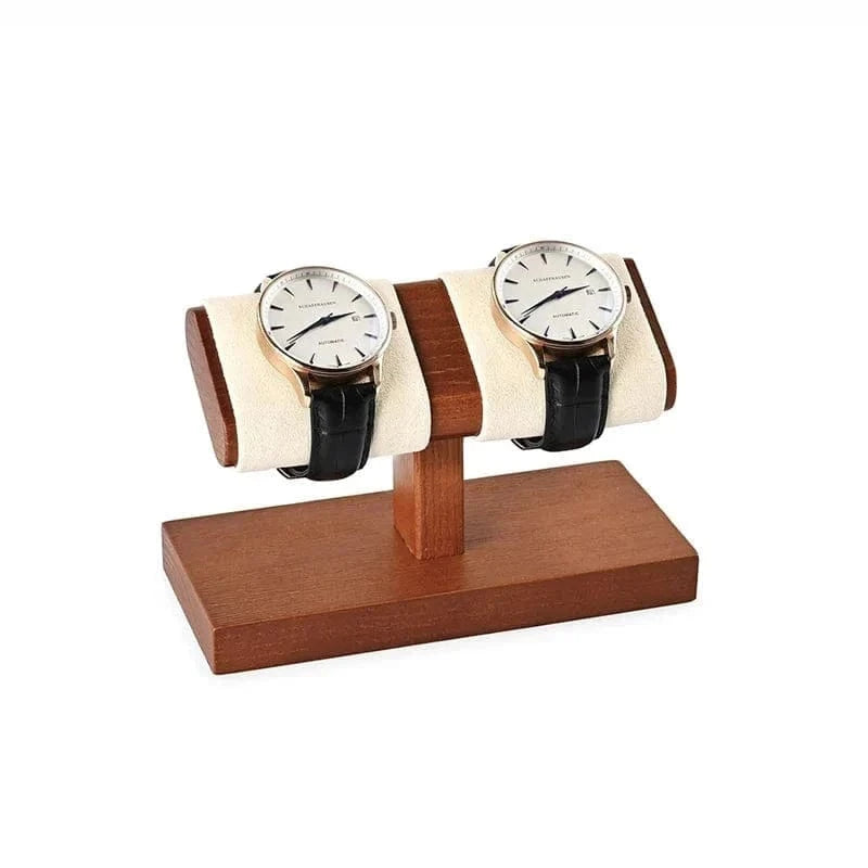 Wooden Watch Holder Stand – T-Bar Jewelry Display & Organizer
