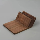 Wooden Laptop Stand – Ultra-Thin Monitor Riser with Heat Dissipation & Desktop Holder