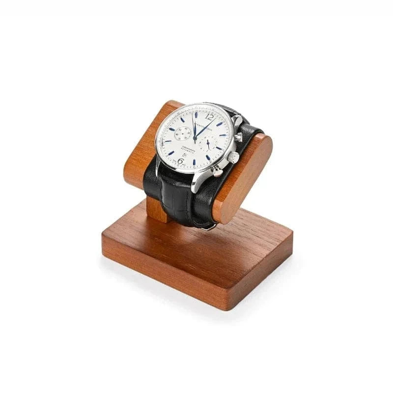 Wooden Watch Holder Stand – T-Bar Jewelry Display & Organizer