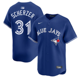 Men's Toronto Blue Jays Nike Royal Blue Alternate Limited Baseball Jersey -  Max Scherzer