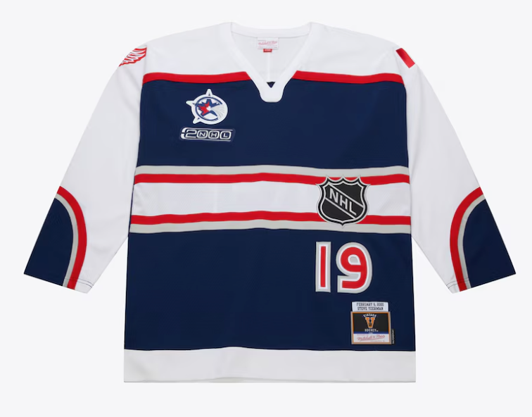 Men's Steve Yzerman Navy 2000 NHL All-Star Game Power Play Jersey