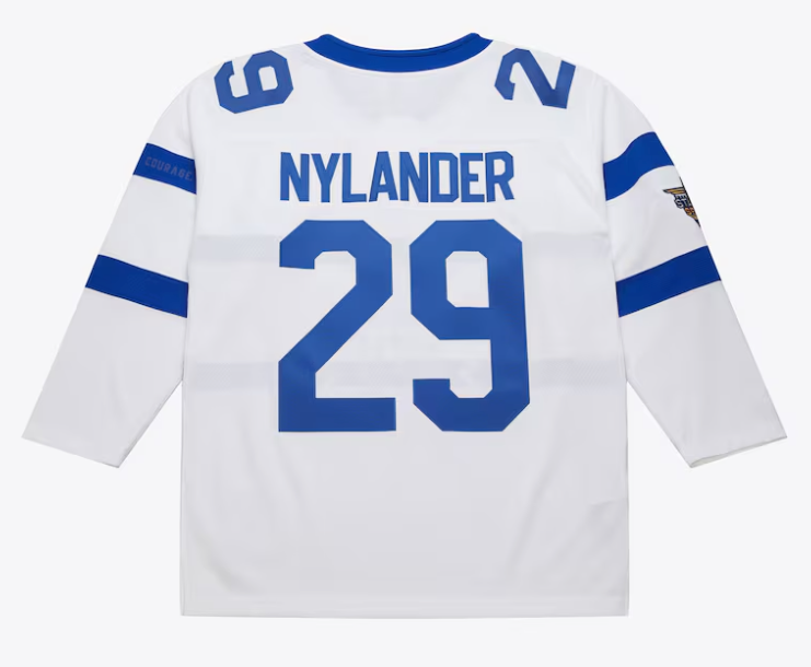 Men's William Nylander White Toronto Maple Leafs 2018 NHL Stadium Series Game Jersey