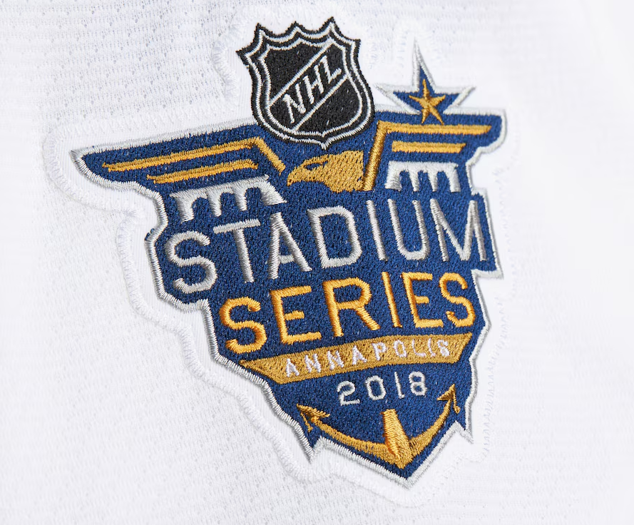 Men's William Nylander White Toronto Maple Leafs 2018 NHL Stadium Series Game Jersey