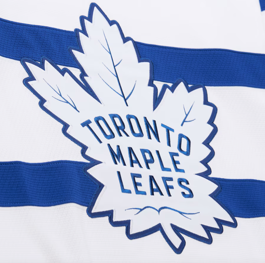 Men's William Nylander White Toronto Maple Leafs 2018 NHL Stadium Series Game Jersey