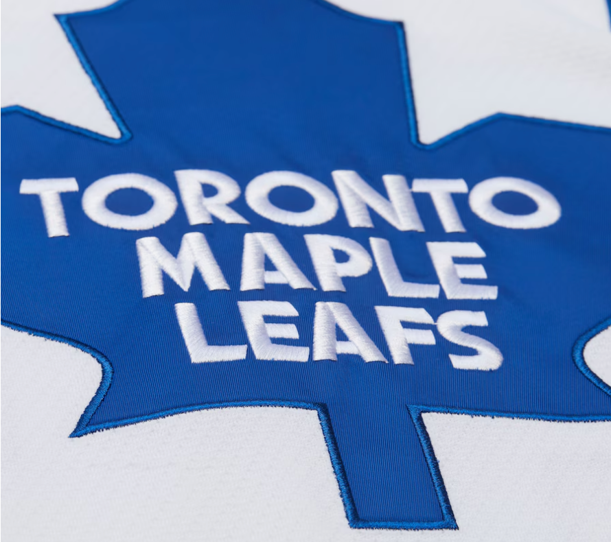 Men's Felix Potvin White Toronto Maple Leafs 1993/94 Power Play Jersey By Mitchell & Ness