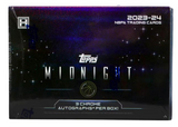 2023/24 Topps Midnight Basketball Hobby Box 1 Pack Per Box, 7 Cards Per Pack