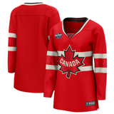 Women's Canada Fanatics Red 2025 4 Nations Face-Off Breakaway Jersey