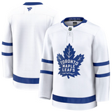 Men's Toronto Maple Leafs Fanatics White Away Premium Blank Player Jersey