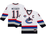 Men's Mark Messier Vancouver Canucks Mitchell & Ness 1997/98 Power Play Throwback Jersey - White