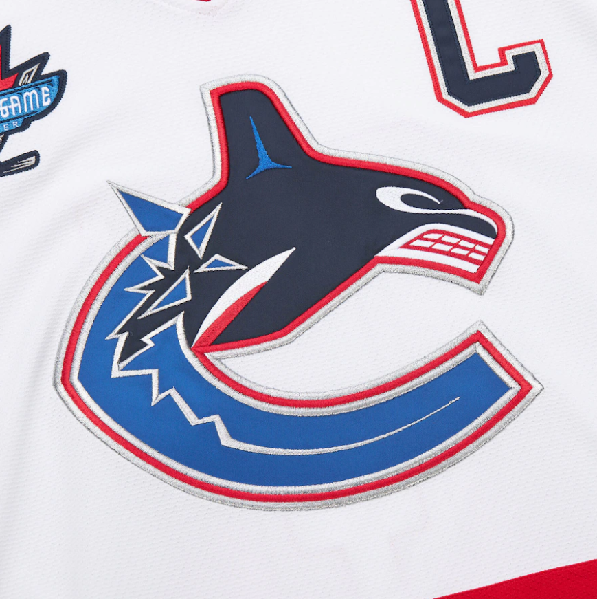 Men's Mark Messier Vancouver Canucks Mitchell & Ness 1997/98 Power Play Throwback Jersey - White