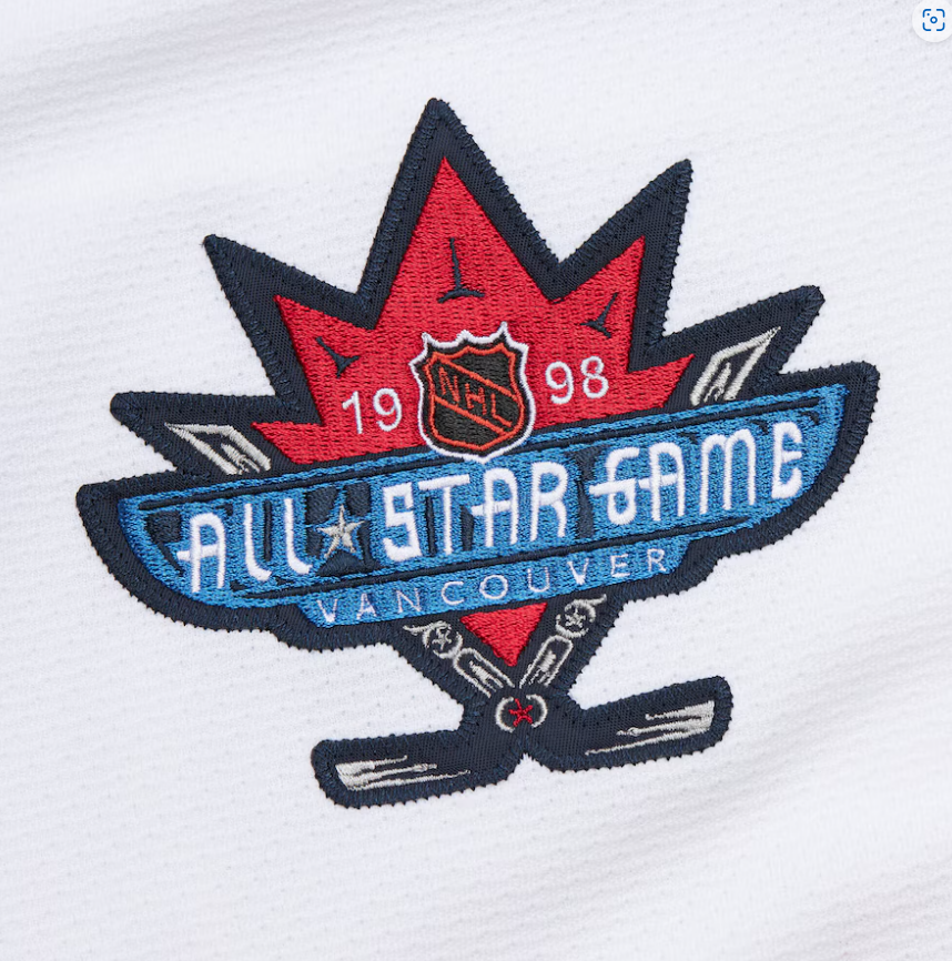 Men's Mark Messier Vancouver Canucks Mitchell & Ness 1997/98 Power Play Throwback Jersey - White