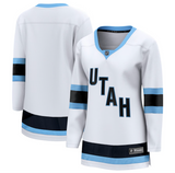 Women's Fanatics Utah Hockey Club Breakaway Away White Blank Player Hockey Jersey