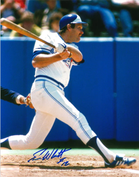Ernie Whitt Toronto Blue Jays Signed 8x10 MLB Baseball Photograph