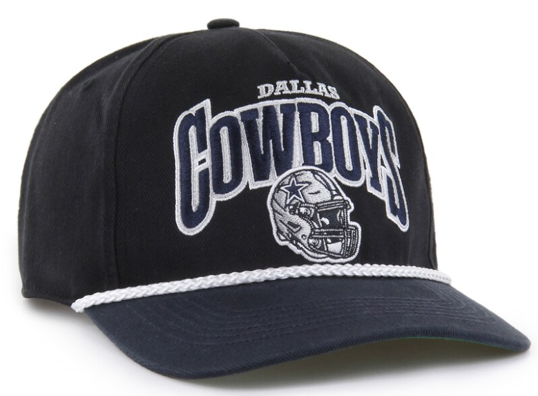 Men's Dallas Cowboys NFL 47 Brand Black Palermo Hitch Snapback Hat