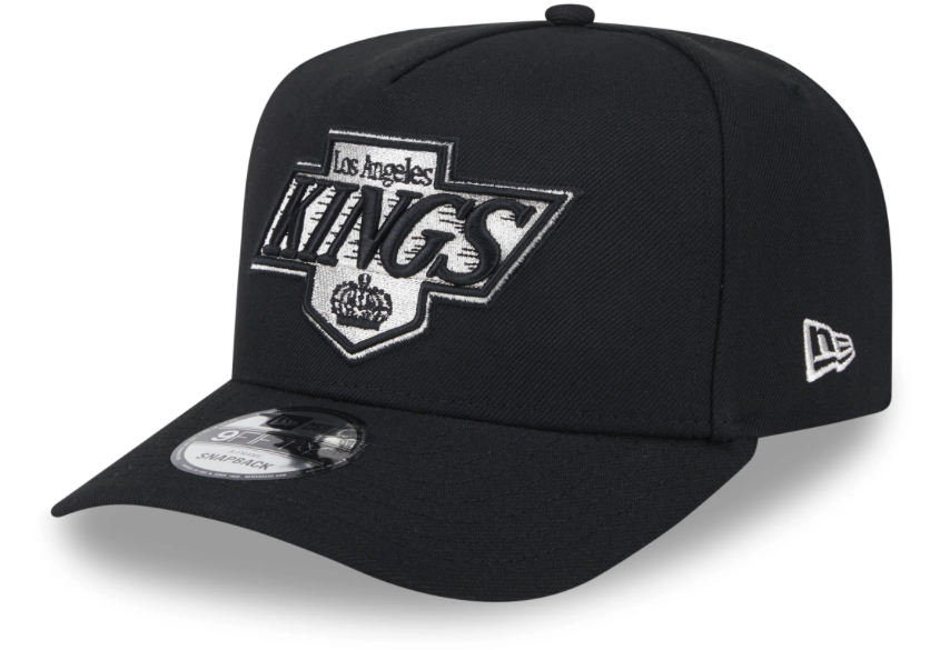 Men’s Los Angeles Kings New Era 9FIFTY A-Frame Snapback Adjustable Hat – Black