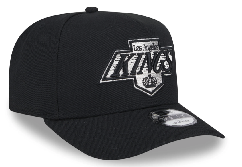 Men’s Los Angeles Kings New Era 9FIFTY A-Frame Snapback Adjustable Hat – Black