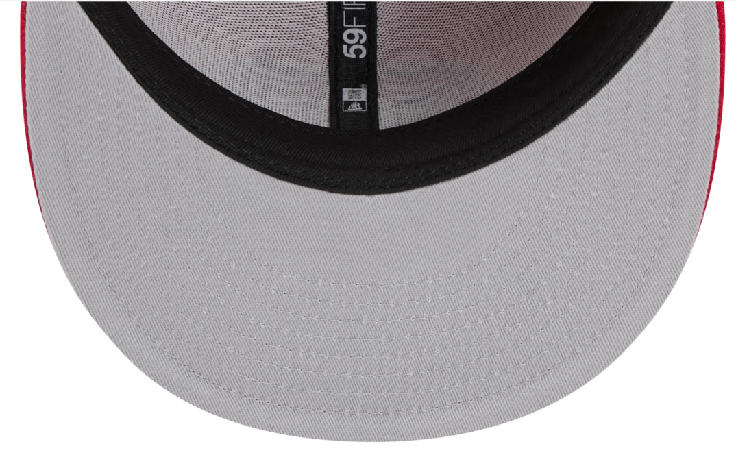 Men's Montreal Canadiens NHL Hockey New Era Core 59FIFTY Fitted Hat - Red