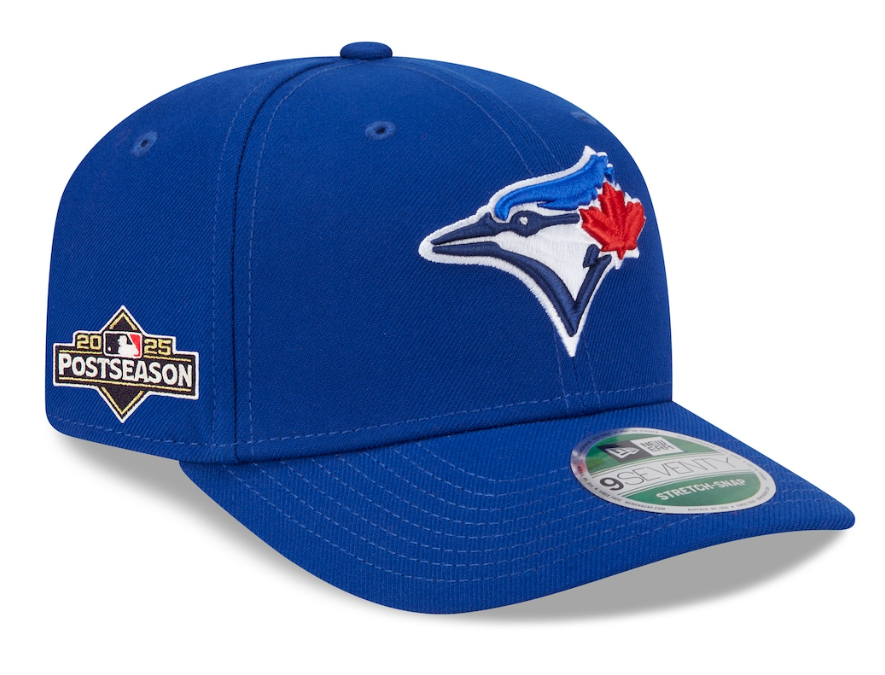 Toronto Blue Jays New Era 2025 MLB Postseason Side Patch 9SEVENTY Adjustable Hat - Royal